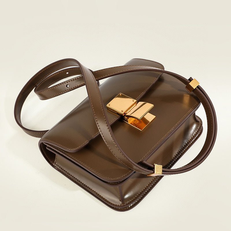 Sac Bandoulière Femme Classique Flap Box Élégant 5