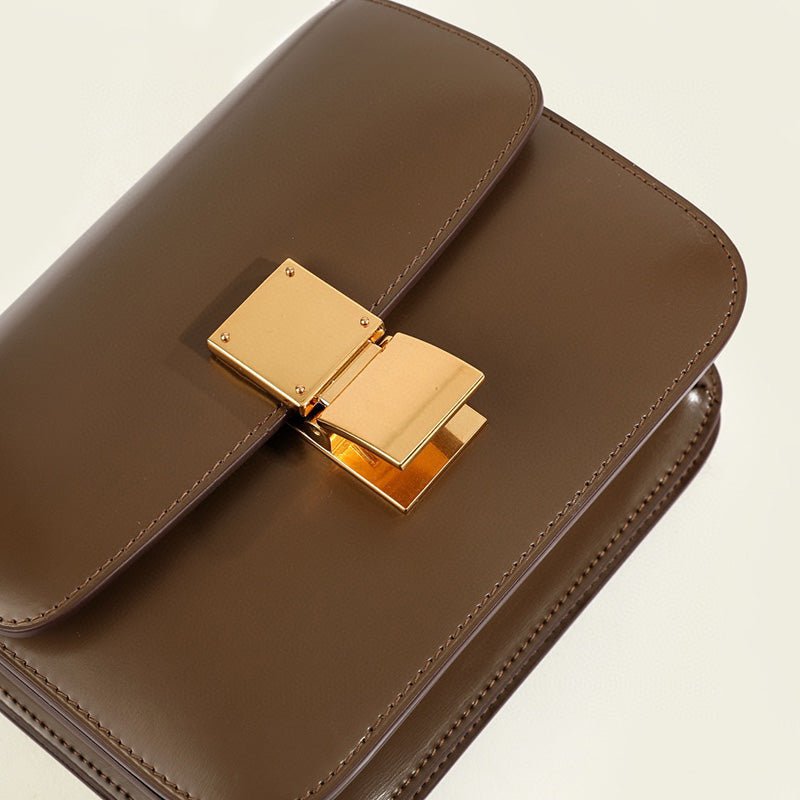 Sac Bandoulière Femme Classique Flap Box Élégant 6