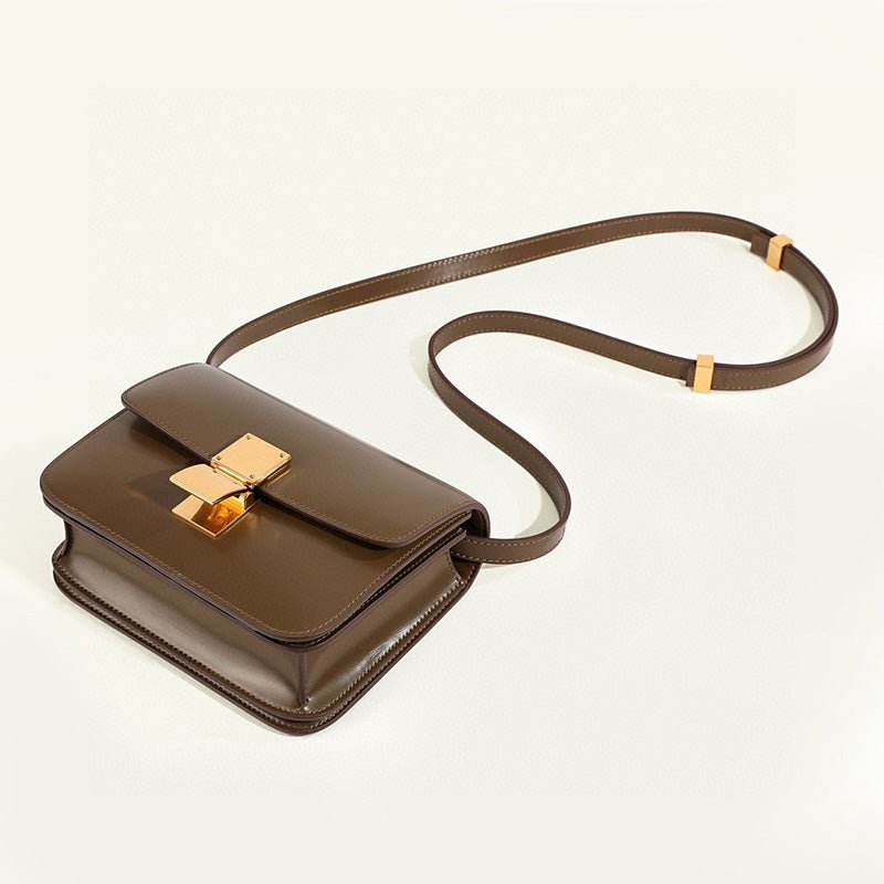 Sac Bandoulière Femme Classique Flap Box Élégant 7