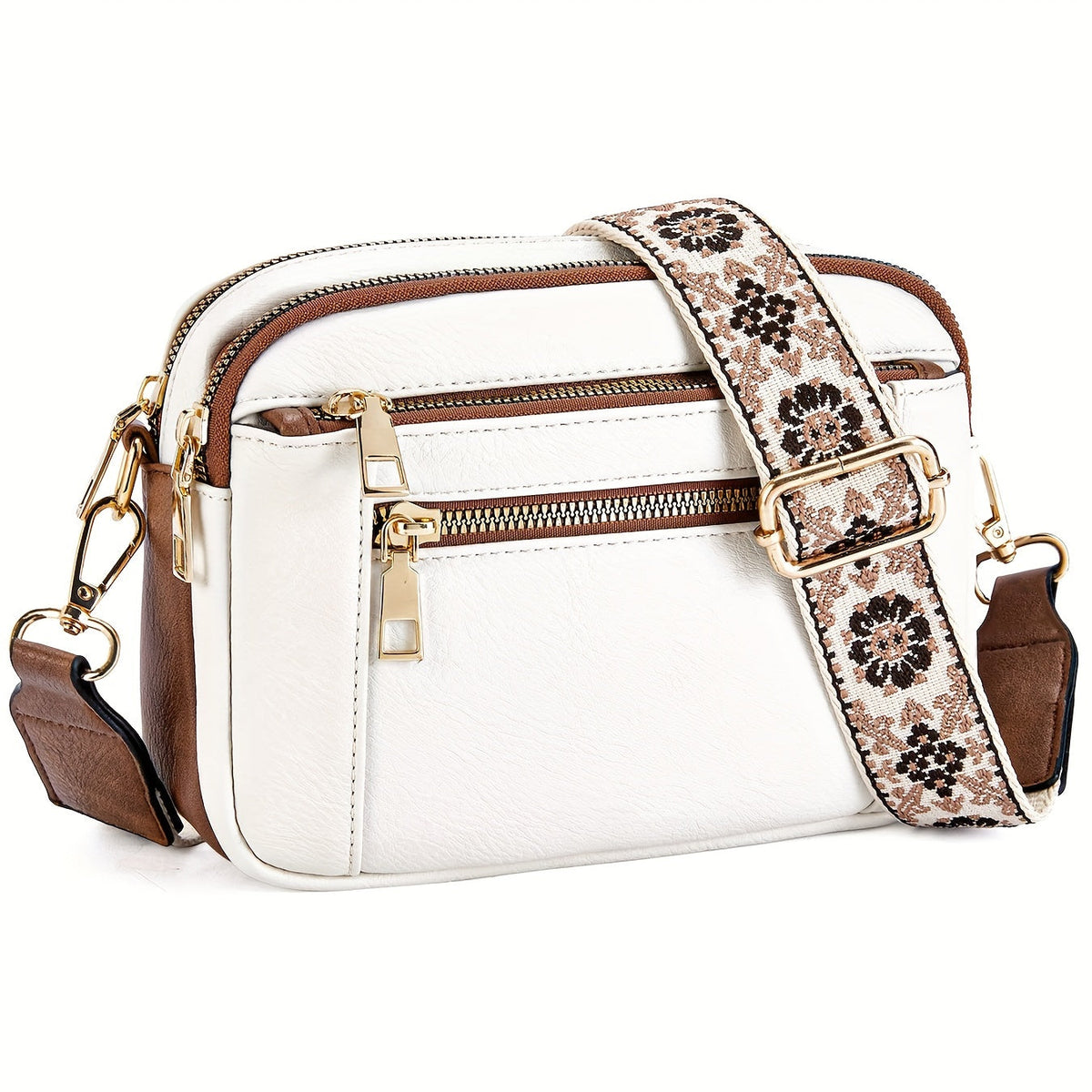 Sac Bandoulière Femme en Cuir Vegan Élégant 3