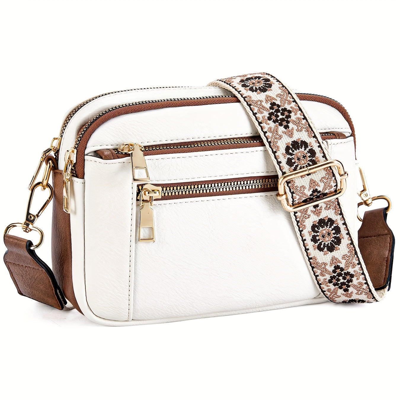 Sac Bandoulière Femme en Cuir Vegan Élégant 3