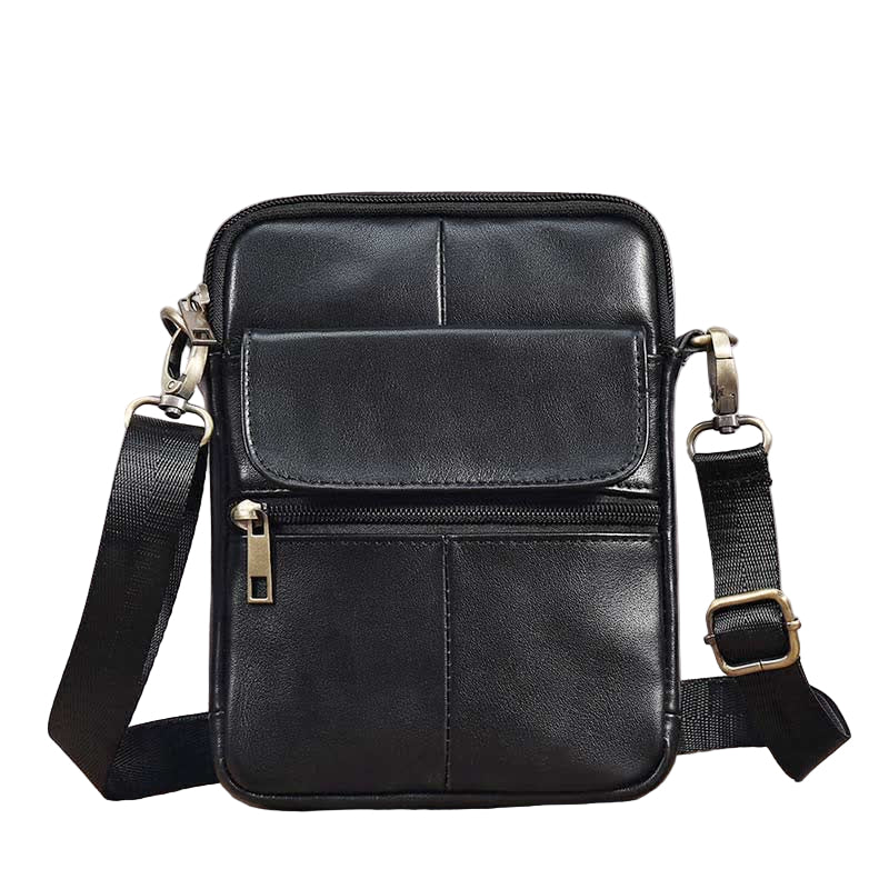 Sac Bandoulière Homme Compact Pratique avec Compartiments Multiples 5