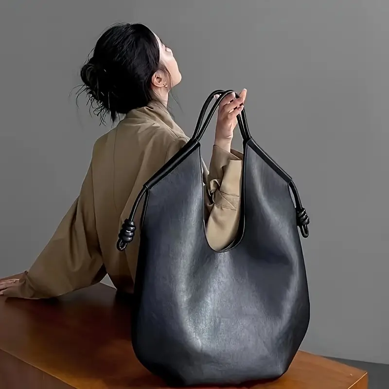 Sac Fourre Tout Femme Détails Noués Chic et Pratique 1
