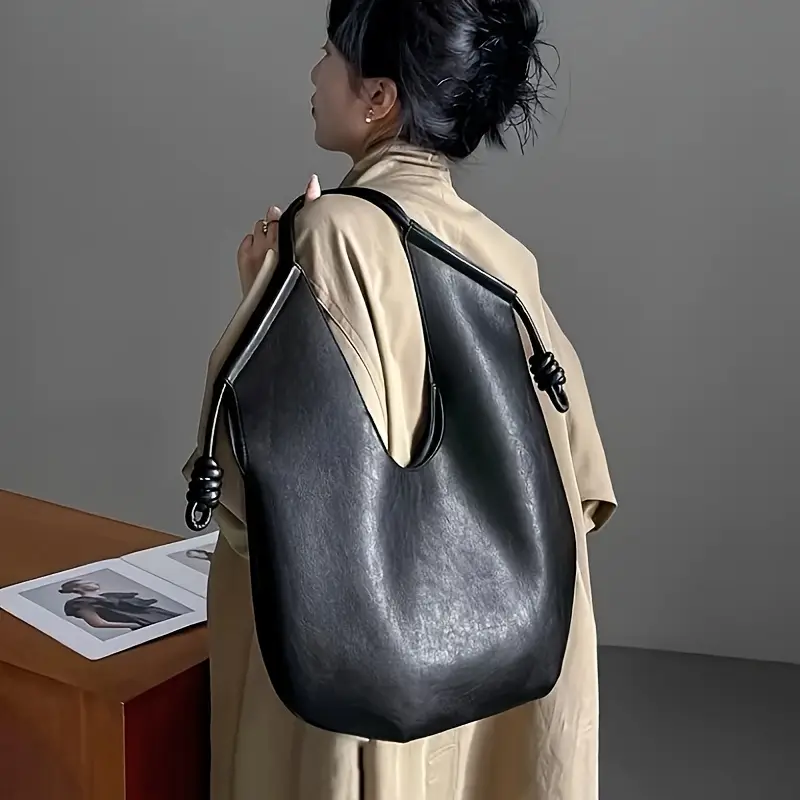 Sac Fourre Tout Femme Détails Noués Chic et Pratique 3