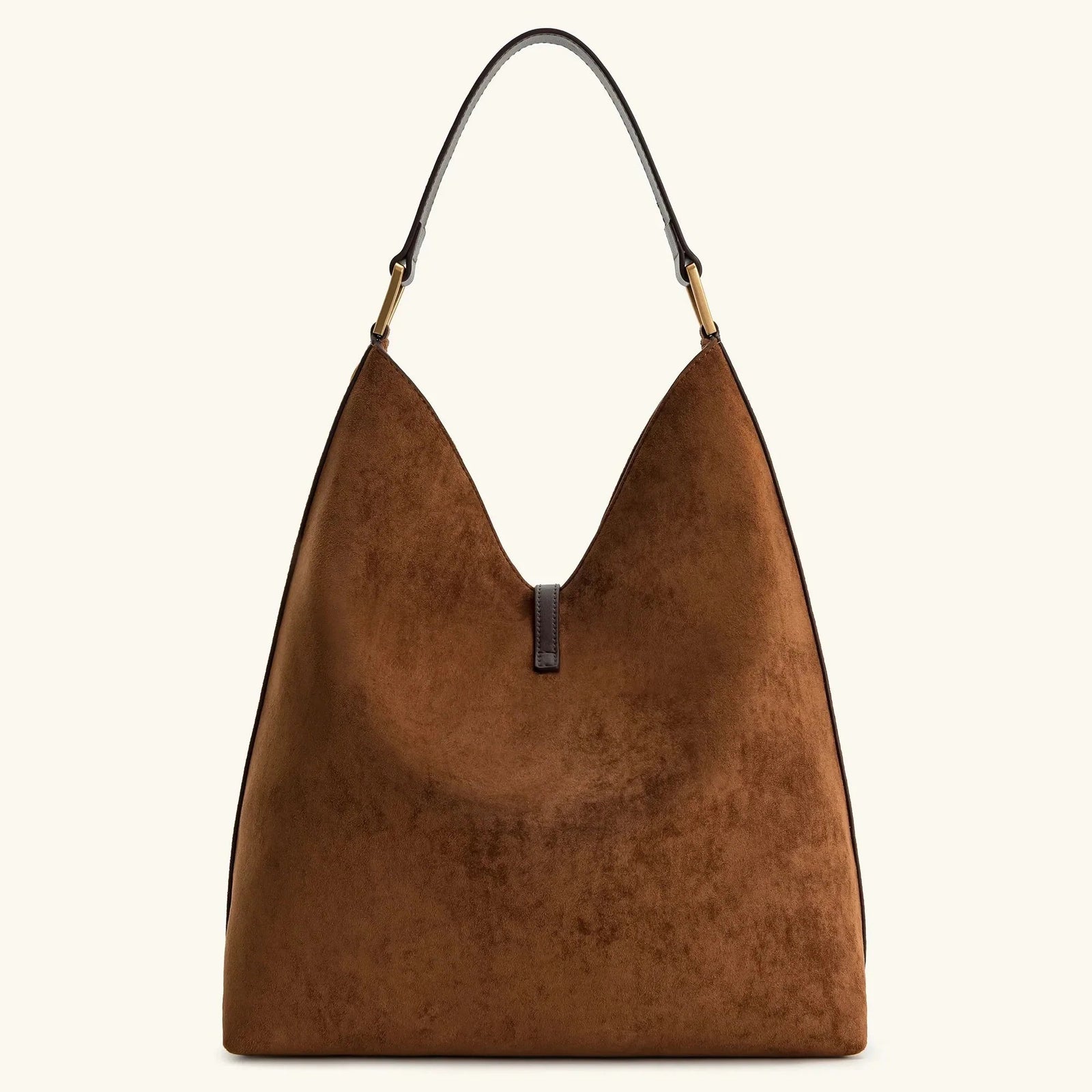 Sac Hobo Femme Chic avec Détails Dorés et Silhouette Ample 2