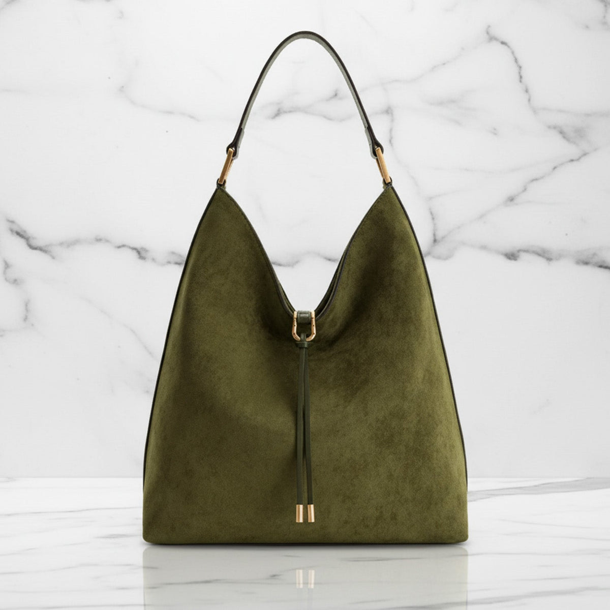 Sac Hobo Femme Chic avec Détails Dorés et Silhouette Ample 4