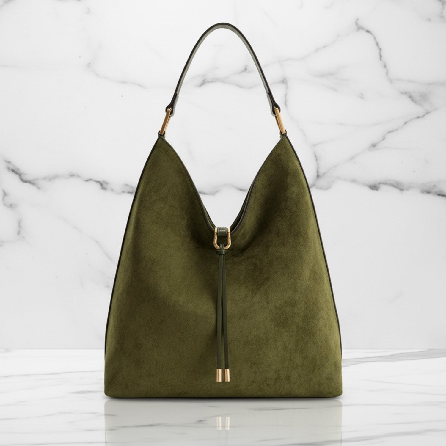 Sac Hobo Femme Chic avec Détails Dorés et Silhouette Ample 4
