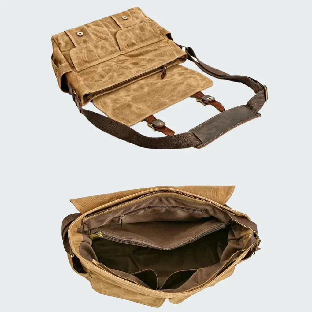 Sac Messager pour Hommes Pratique et Vintage 7