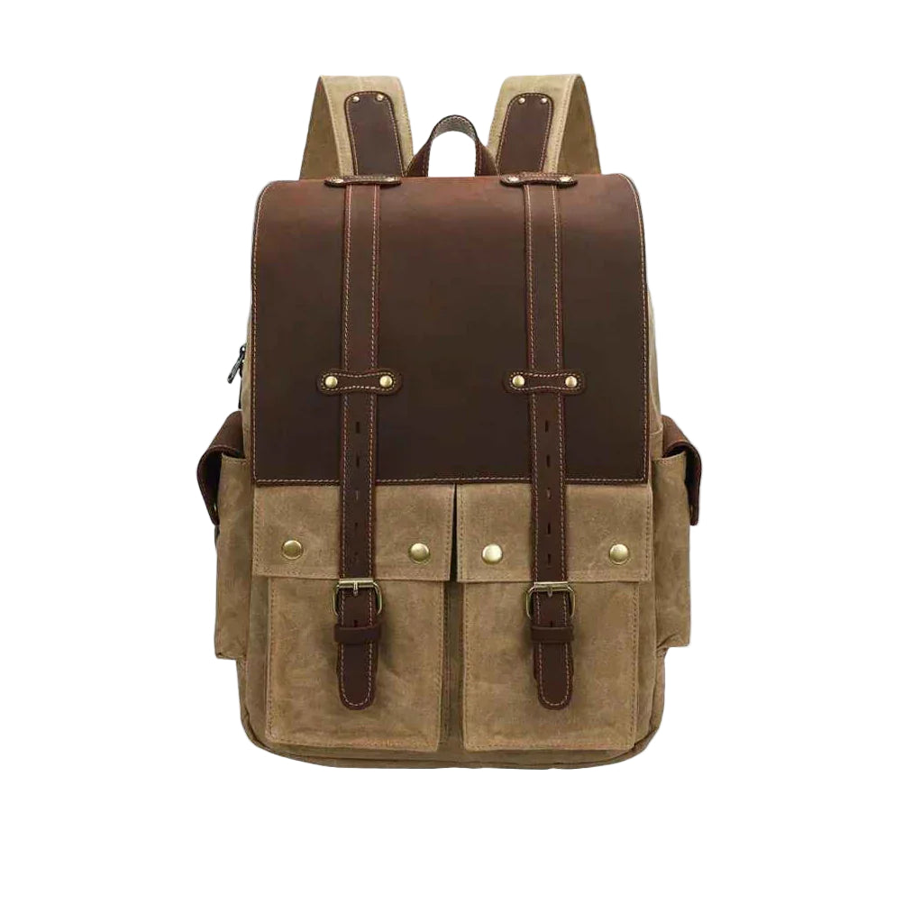 Sac à Dos Vintage pour Appareil Photo avec Rangement Personnalisable 0