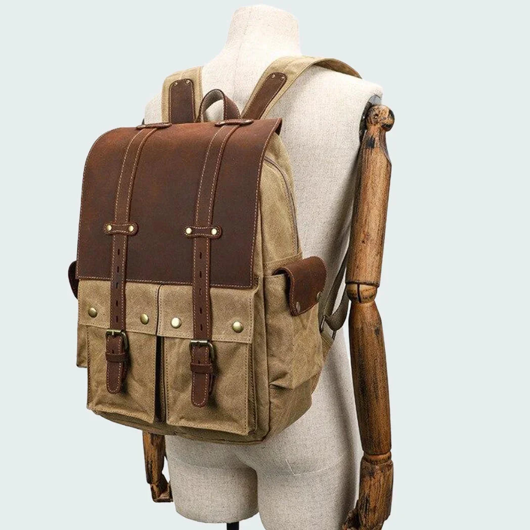 Sac à Dos Vintage pour Appareil Photo avec Rangement Personnalisable 8