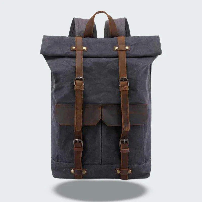 Sac à dos de camping pour hommes au style vintage 2