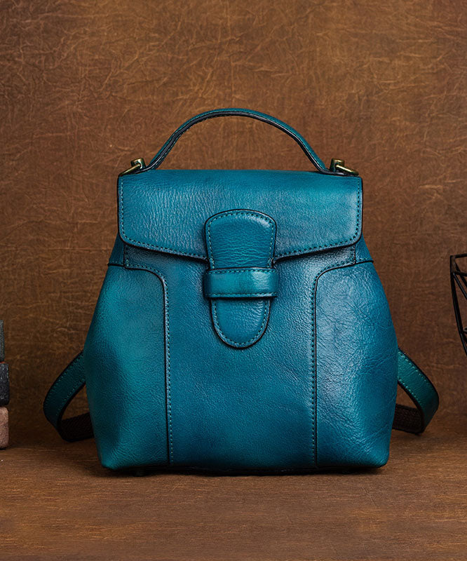 Sac à dos en cuir avec motifs orientaux 1