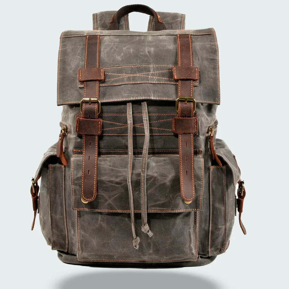 Sac à dos unisexe en toile avec cordon de serrage 1