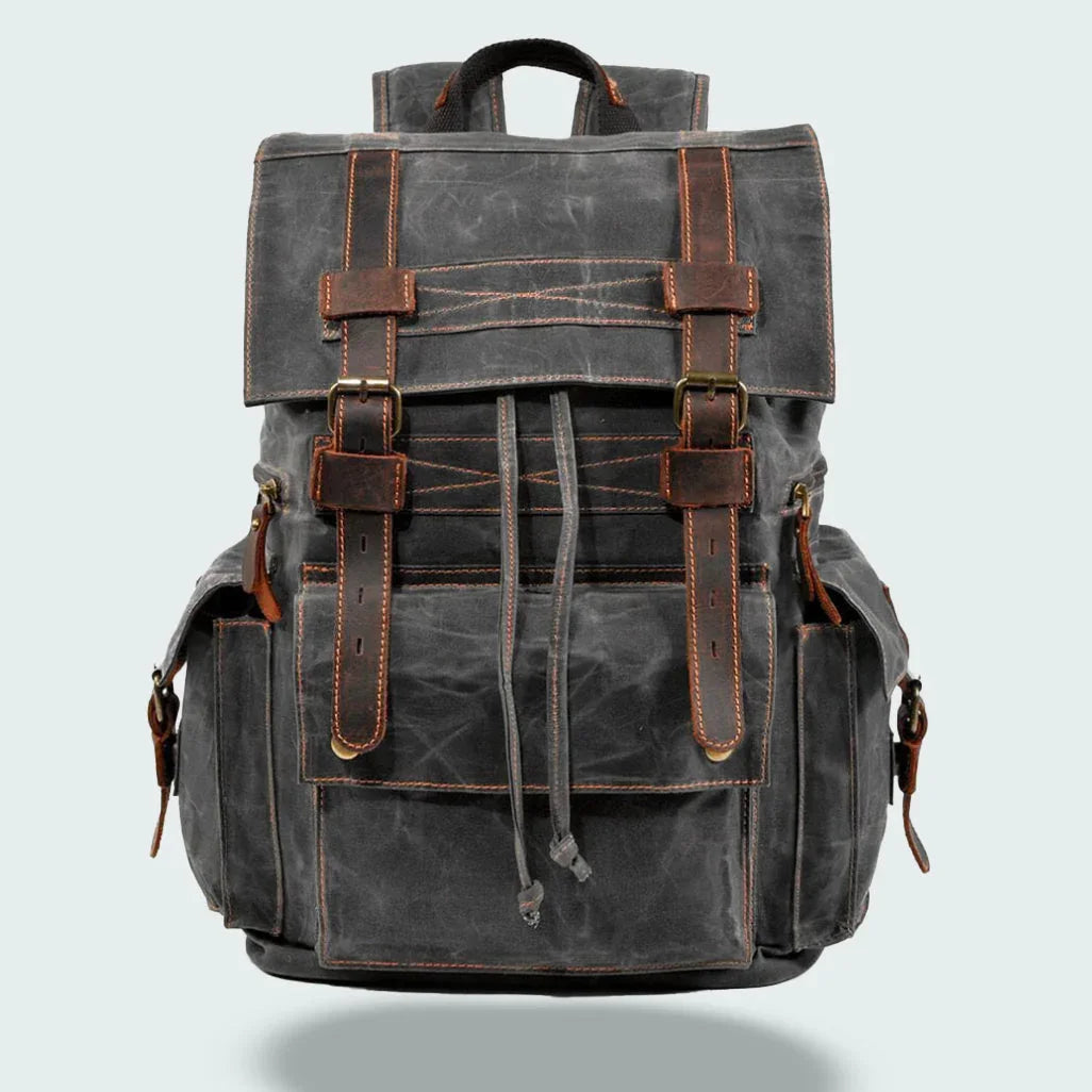 Sac à dos unisexe en toile avec cordon de serrage 2