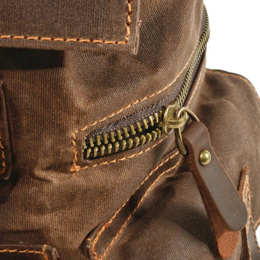 Sac à dos unisexe en toile avec cordon de serrage 4