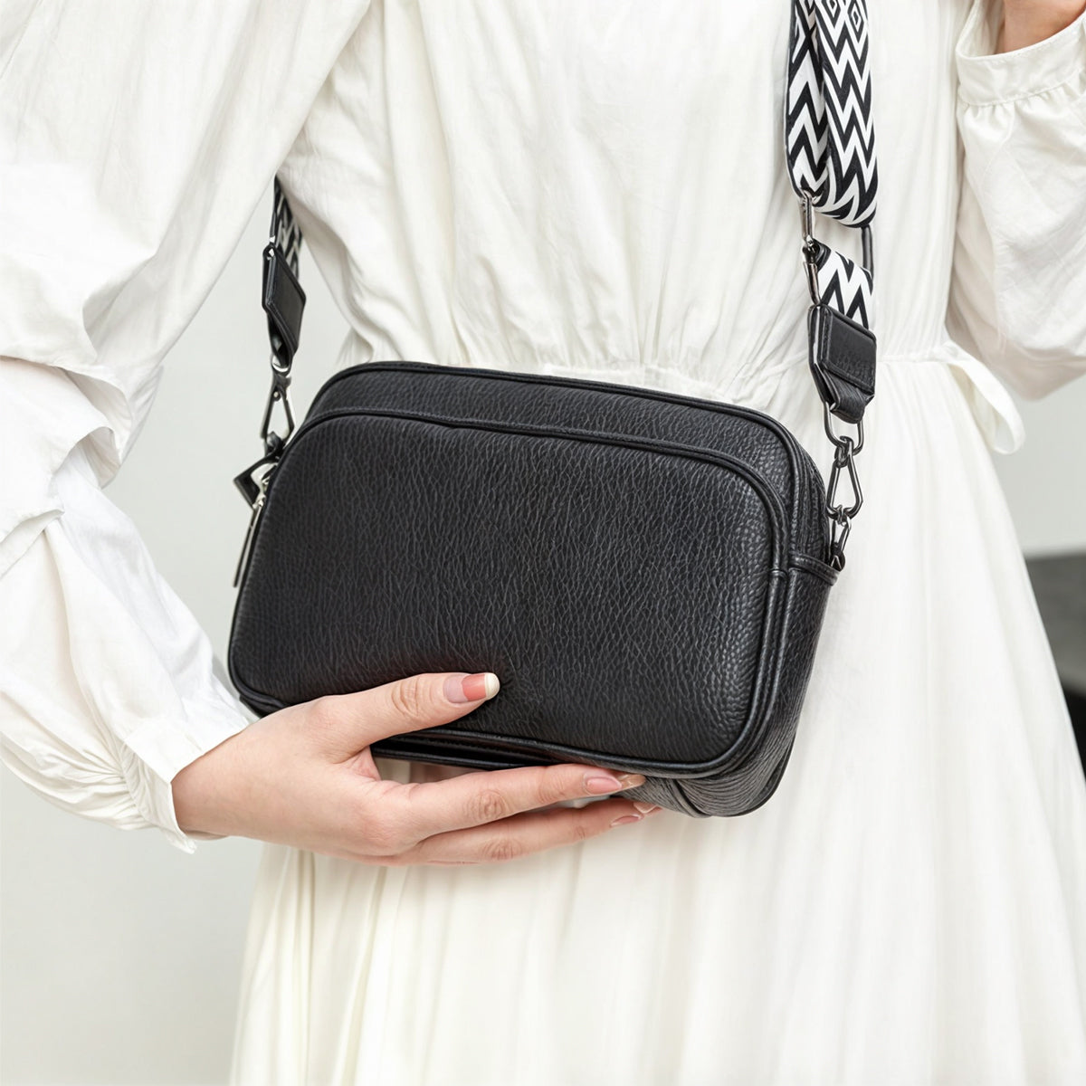 Sac bandoulière en similicuir de haute qualité 8