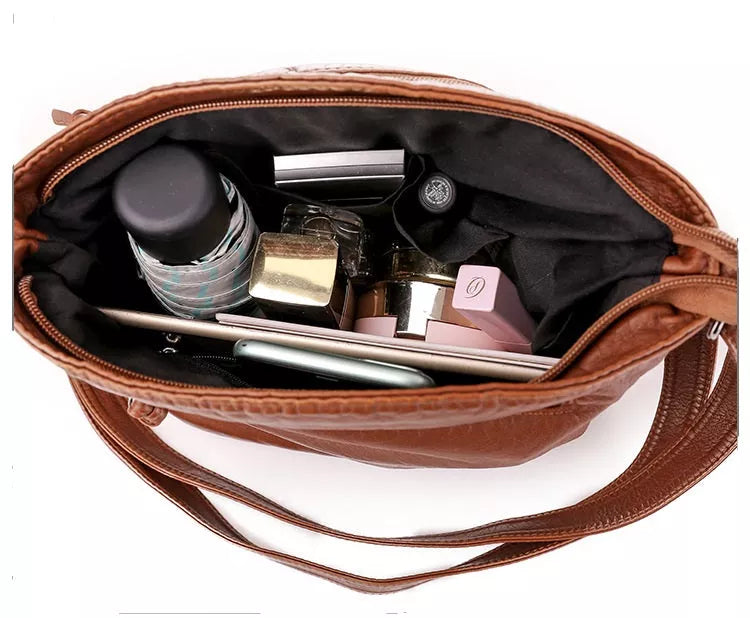 Sac bandoulière pour femme en cuir 4