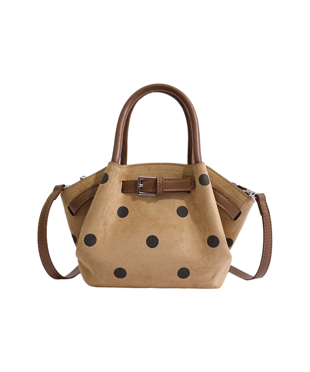 Sac seau femme à pois style décontracté 4