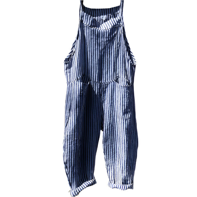 Salopette Femme Décontractée en Tissu Luxueux 0