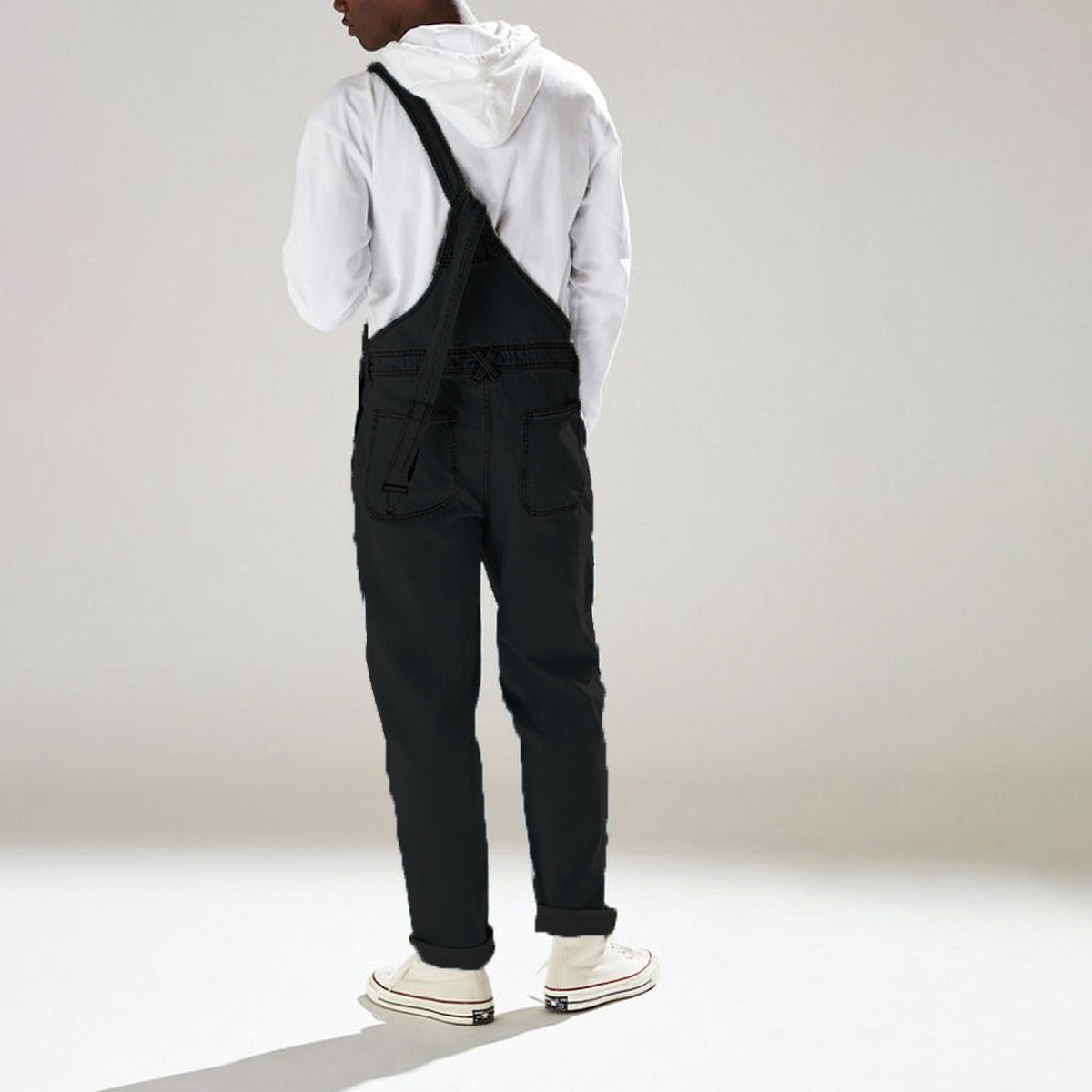Salopette Homme Utilitaire Urbaine Moderne avec Poches Spacieuses 3