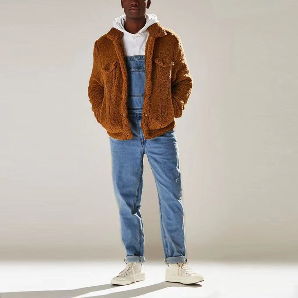 Salopette Homme Utilitaire Urbaine Moderne avec Poches Spacieuses 4