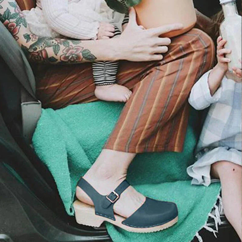 Sandales Compensées Femme Chic 1