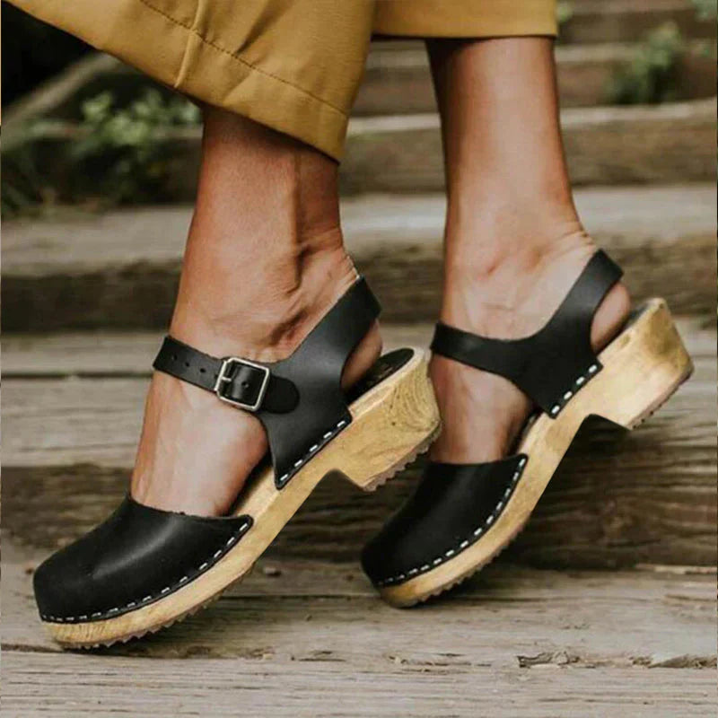 Sandales Compensées Femme Chic 2