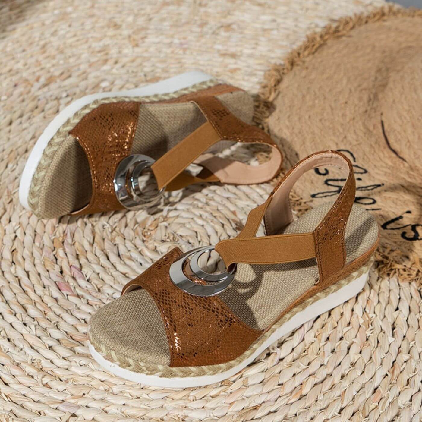 Sandales Femme Confortables Été Décontractées 7