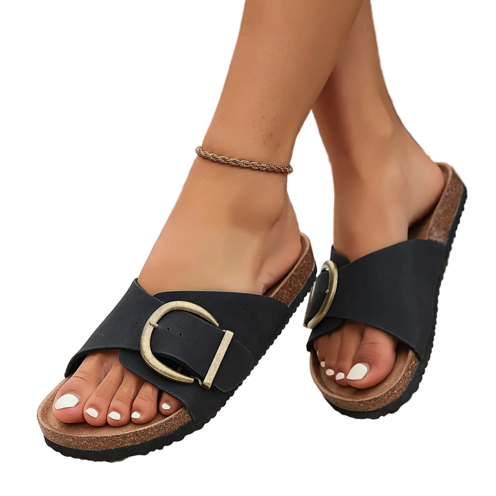 Sandales Femme Confortables à Bride Réglable 0