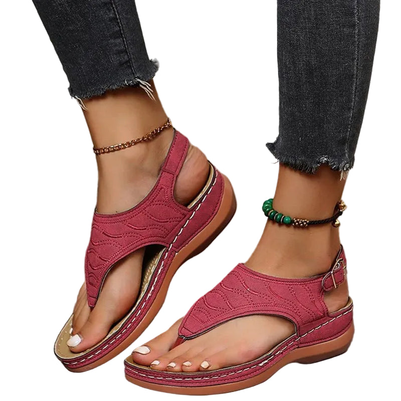 Sandales Femme Confortables à Talon Moyen 0