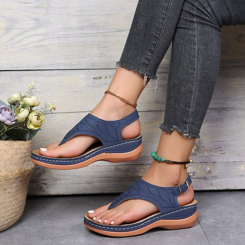 Sandales Femme Confortables à Talon Moyen 1