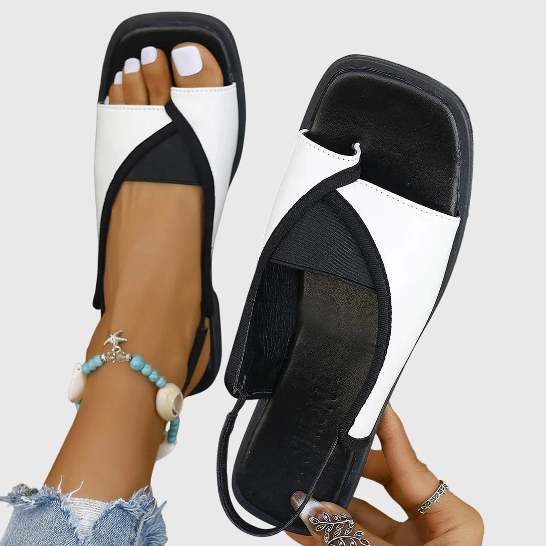 Sandales Femme Design Tête Carrée Décontracté 0