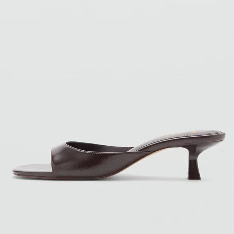 Sandales Femme Gladiateur à Talons Bas 5