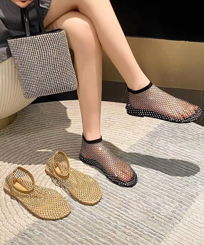 Sandales Femme Plates Ajourées Style Décontracté 0