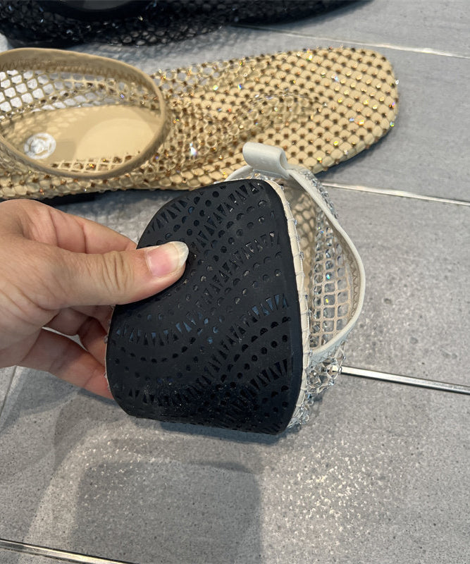 Sandales Femme Plates Ajourées Style Décontracté 3