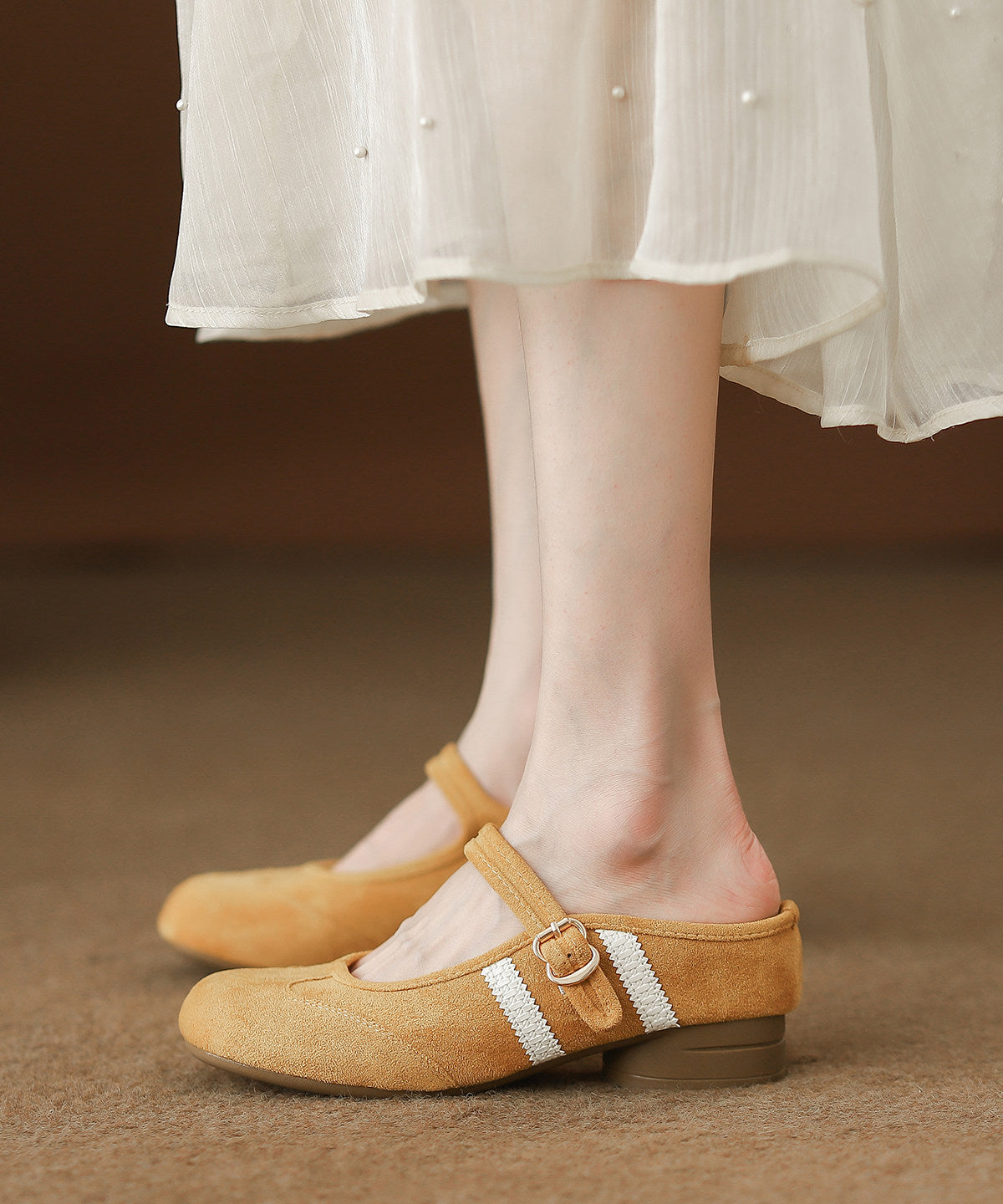 Sandales Femme à Glissière avec Boucle 1