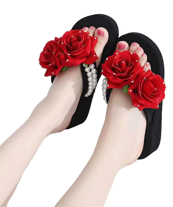 Sandales Femme à Plateforme Tongs 6 cm Chic 0