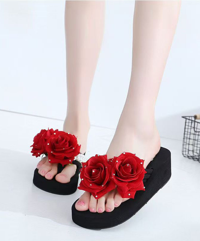 Sandales Femme à Plateforme Tongs 6 cm Chic 1