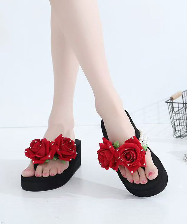 Sandales Femme à Plateforme Tongs 6 cm Chic 4