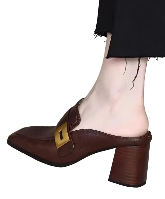 Sandales Femme à enfiler avec talon épais 0