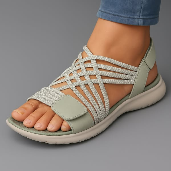 Sandales Femmes Classiques Design Intemporel avec Sangle Réglable 1
