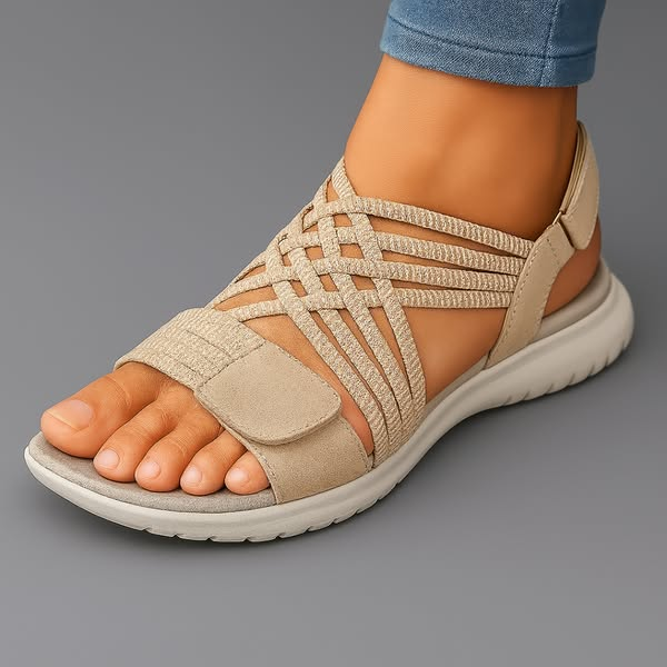 Sandales Femmes Classiques Design Intemporel avec Sangle Réglable 3