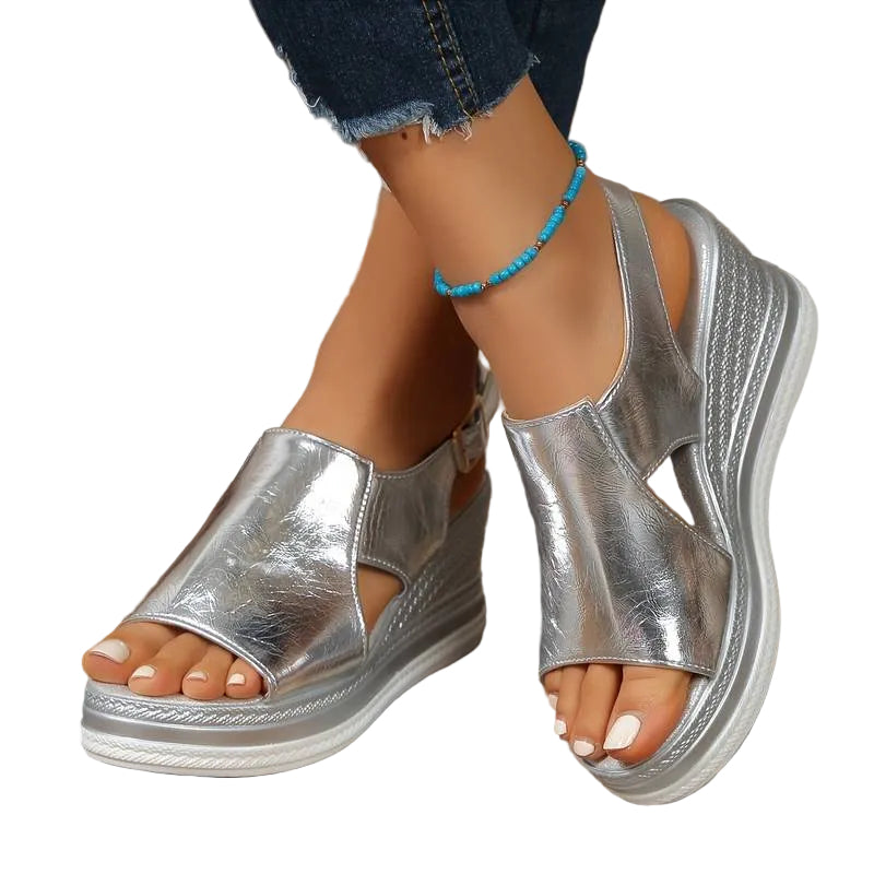Sandales Femmes Confortables Design Antidérapant Étoile Brillante 0