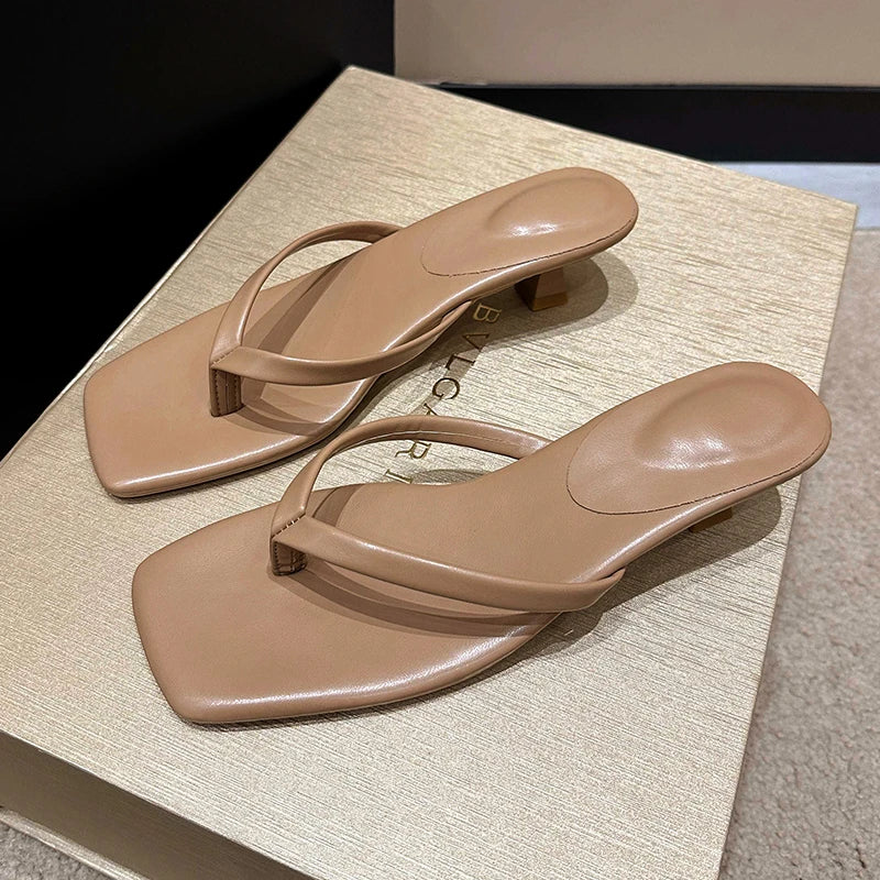 Sandales Femmes Décontractées à Talons Bas 1