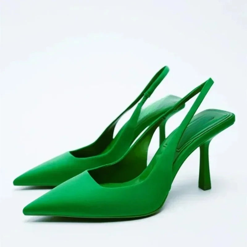 Sandales Femmes Talons Aiguilles Slingback Chic 2