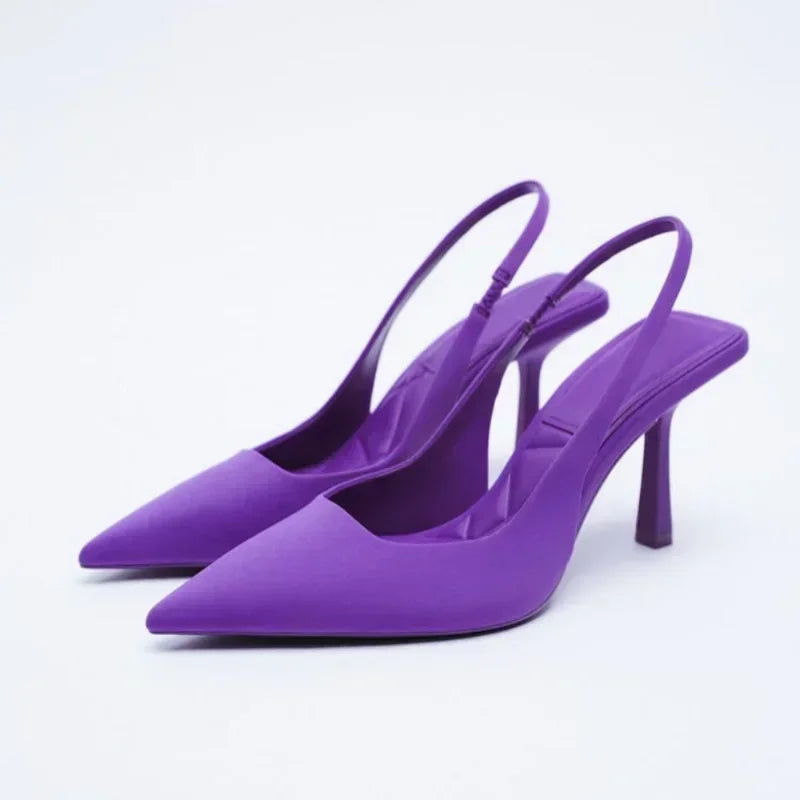 Sandales Femmes Talons Aiguilles Slingback Chic 8