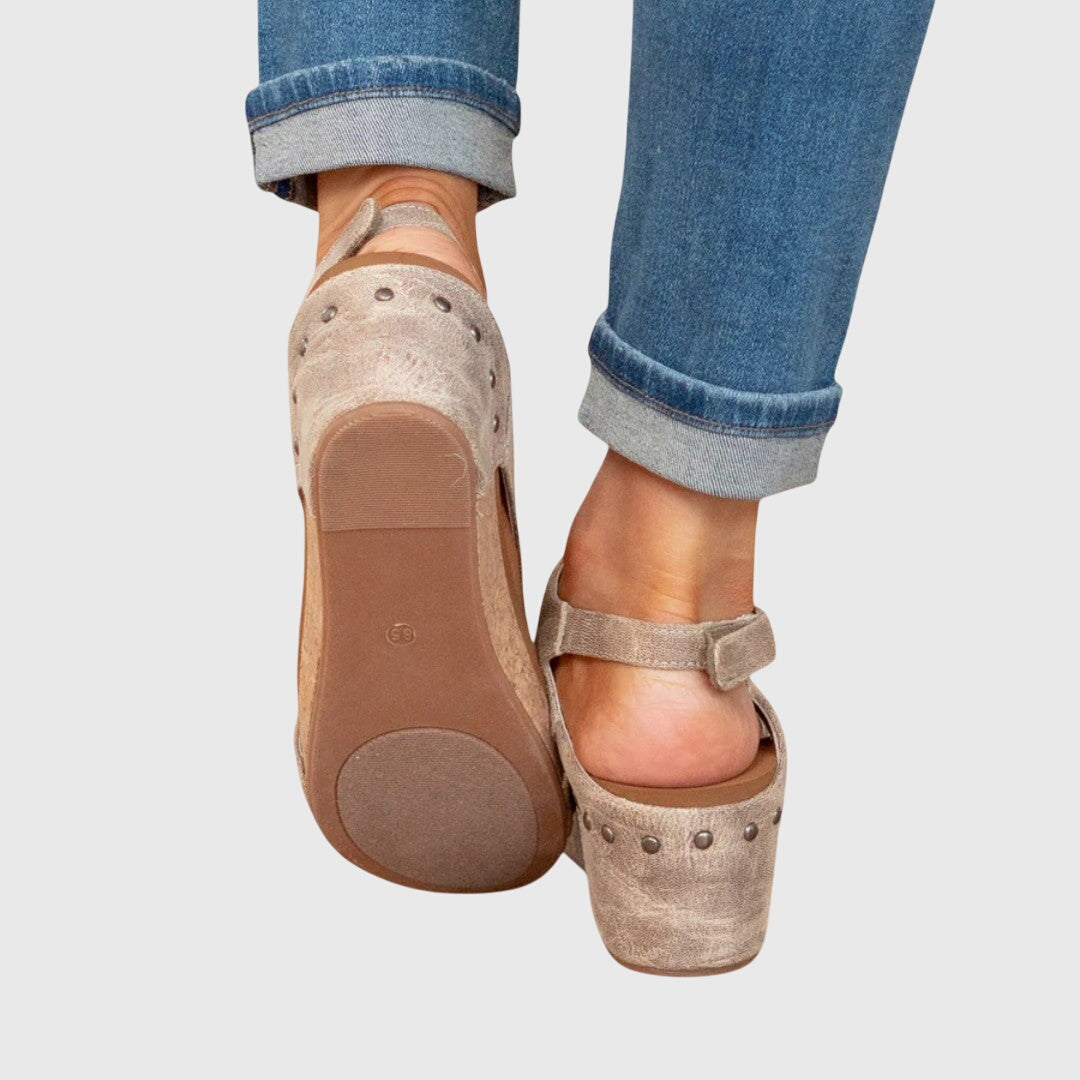 Sandales Pour Femmes Confortables À Talons Compensés 2