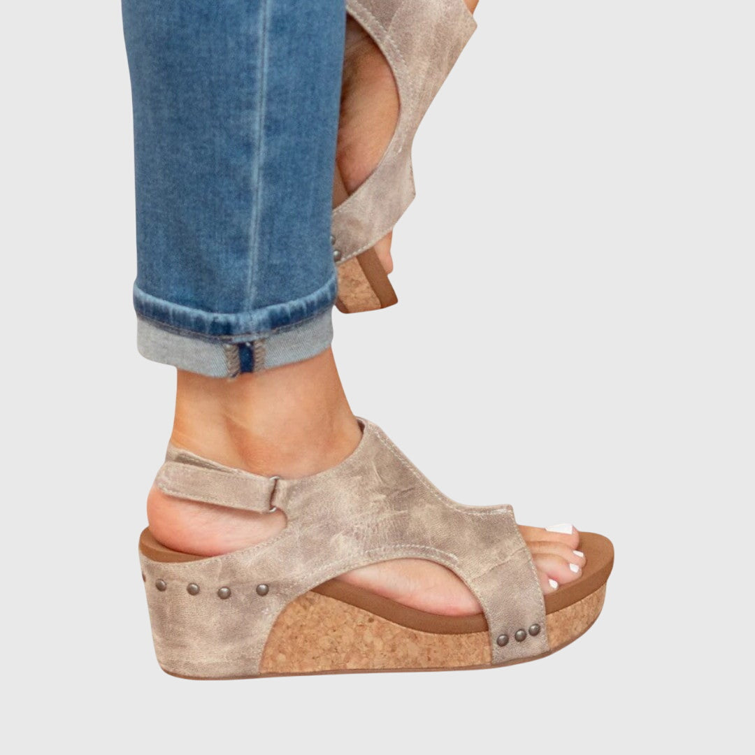 Sandales Pour Femmes Confortables À Talons Compensés 3