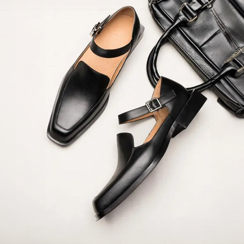 Sandales Pour Hommes Design Contemporain Avec Bouts Fermés 2