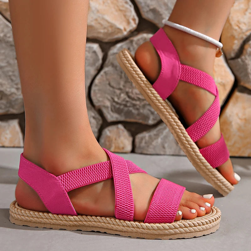 Sandales Tissées Bohème pour Femmes 3